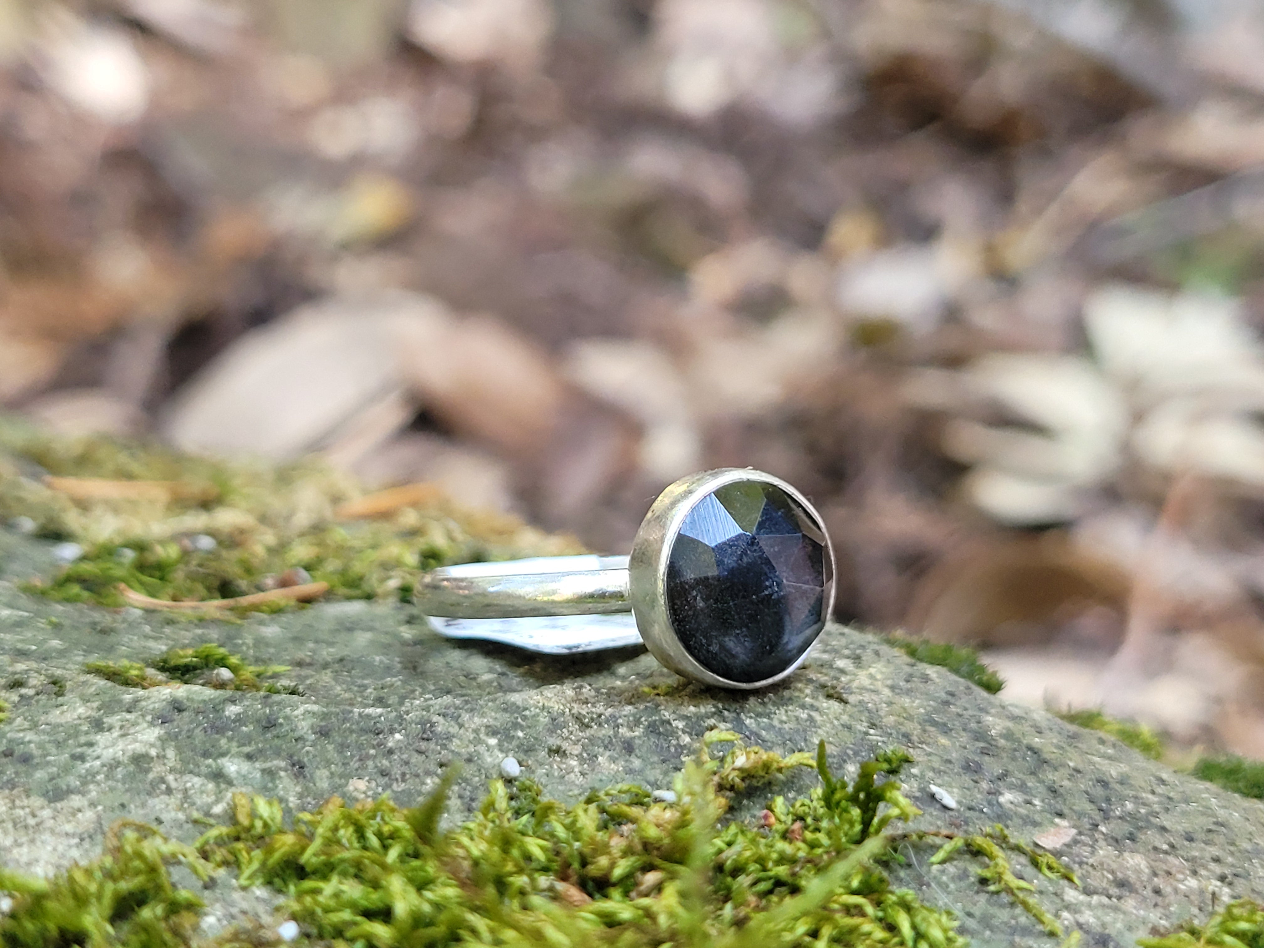 Hematite W/ Clear Quartz Topper