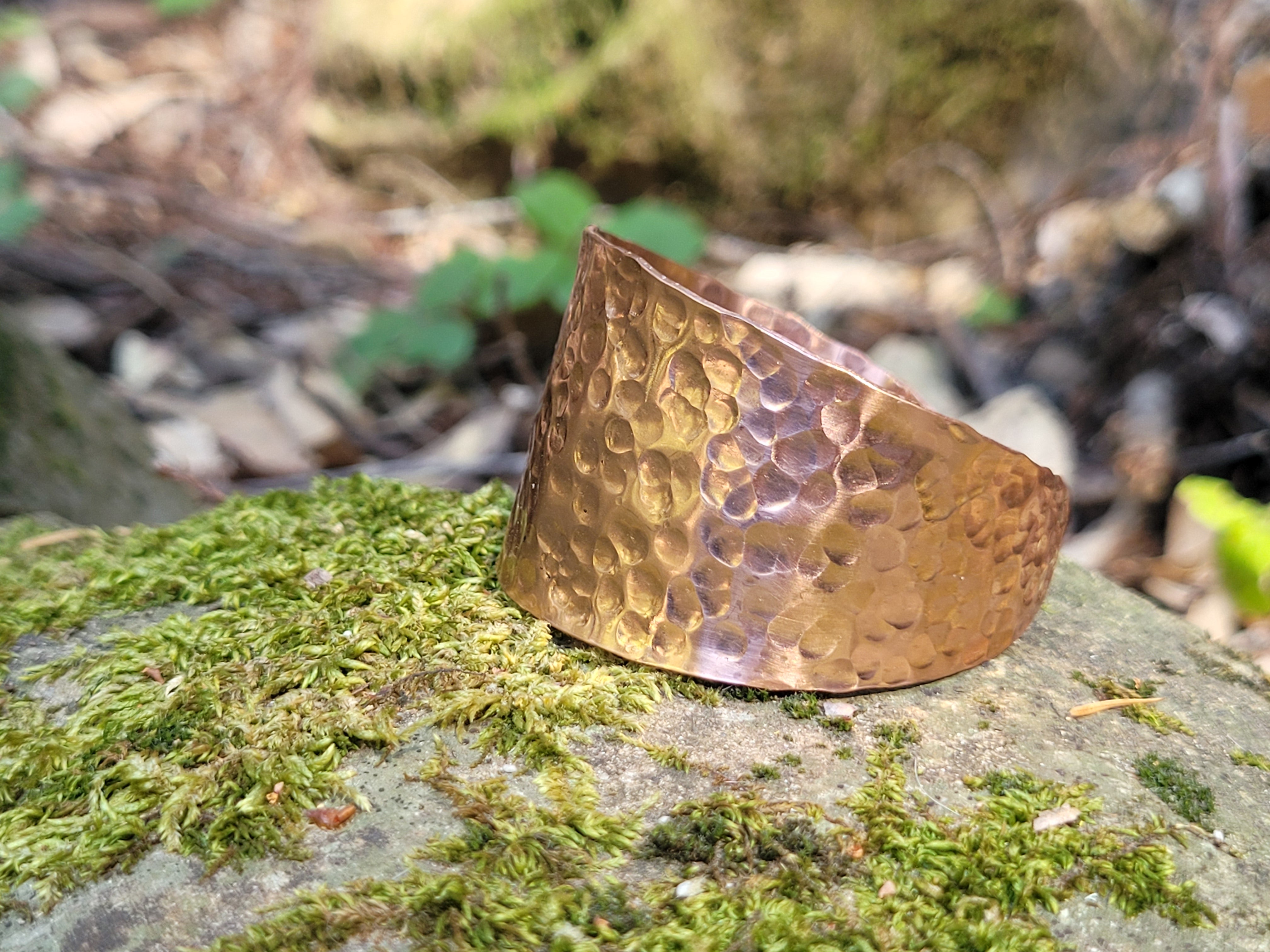 Textured Copper Cuff