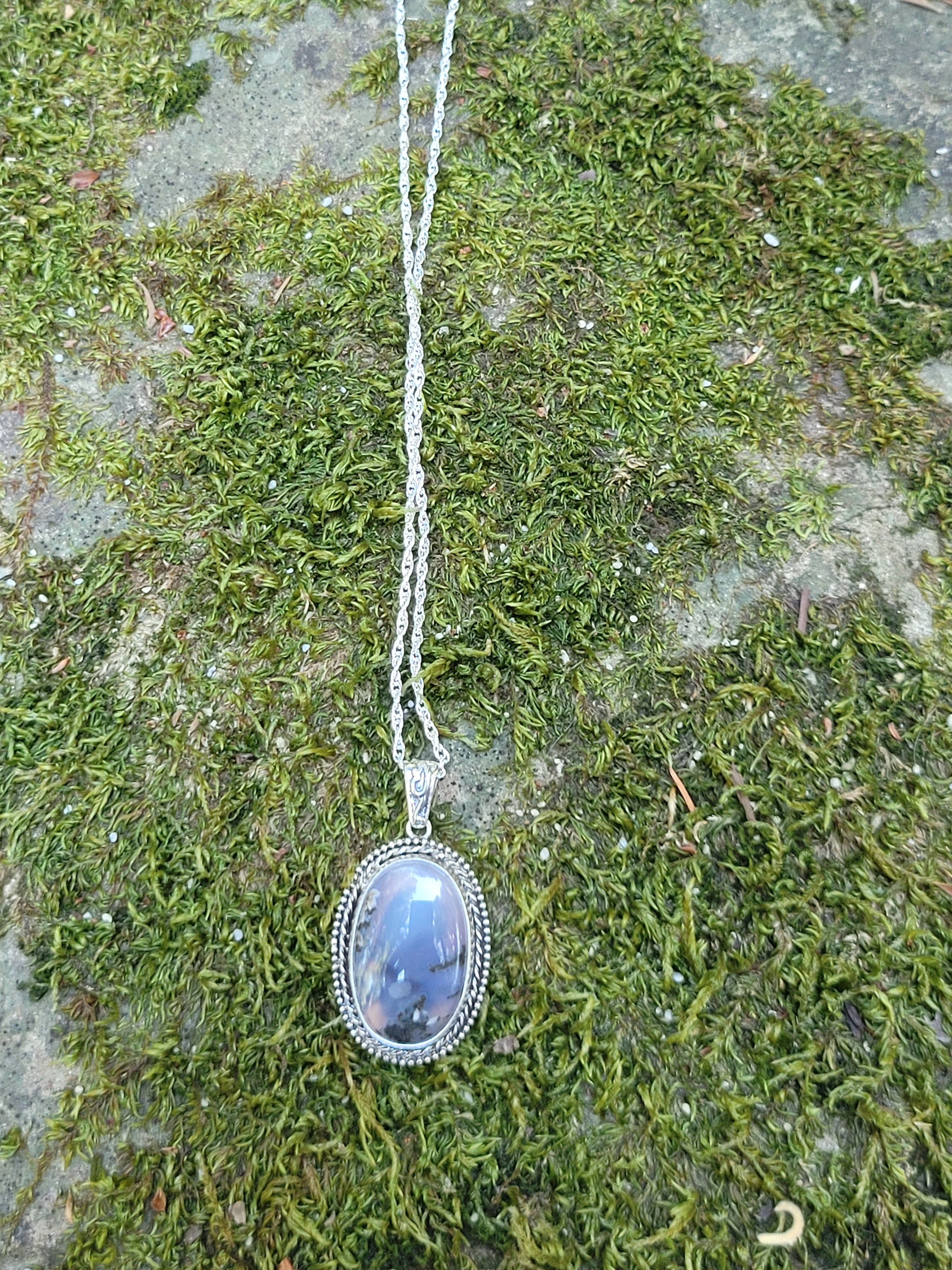 Chalcedony Moss Agate