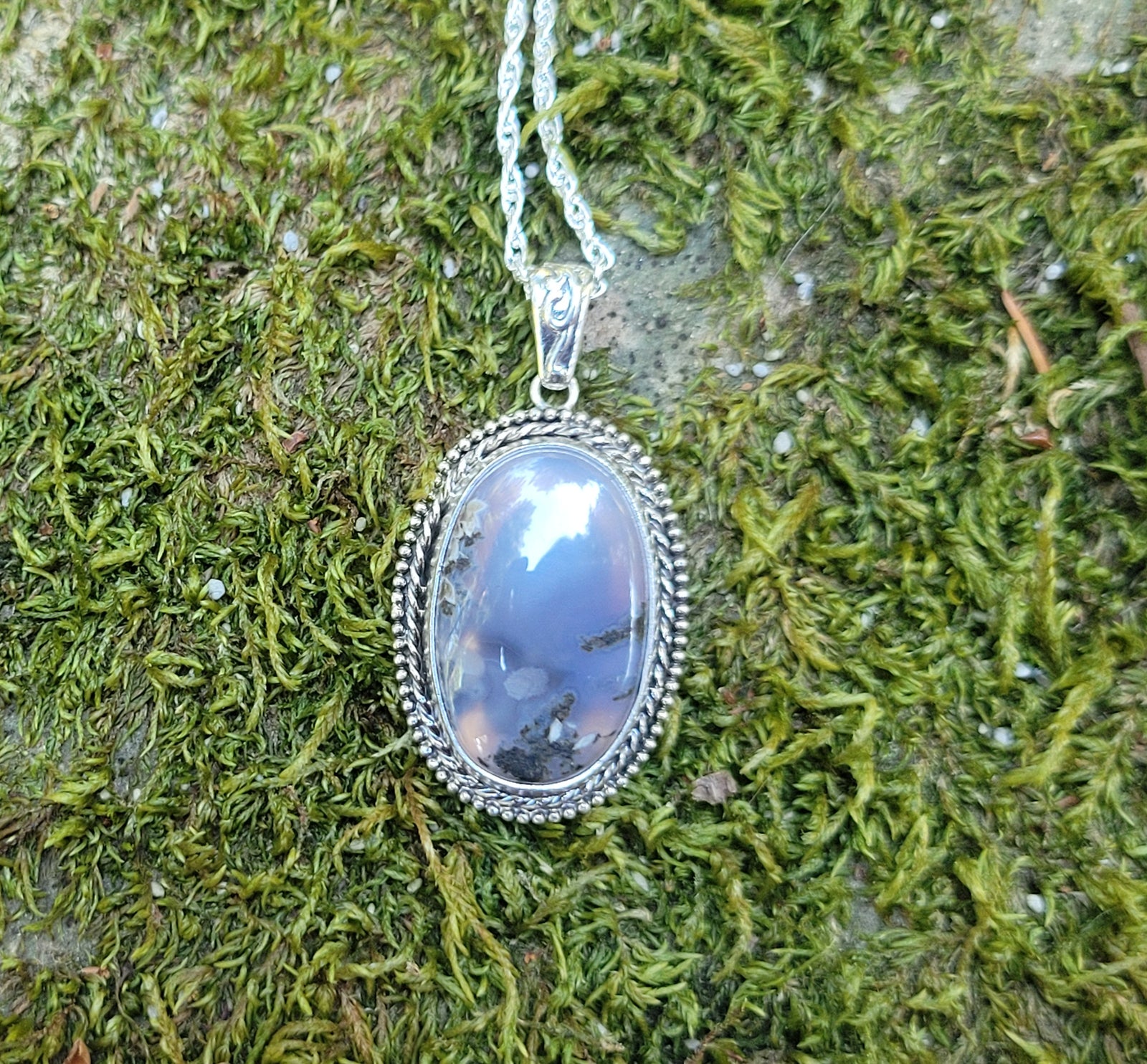 Chalcedony Moss Agate