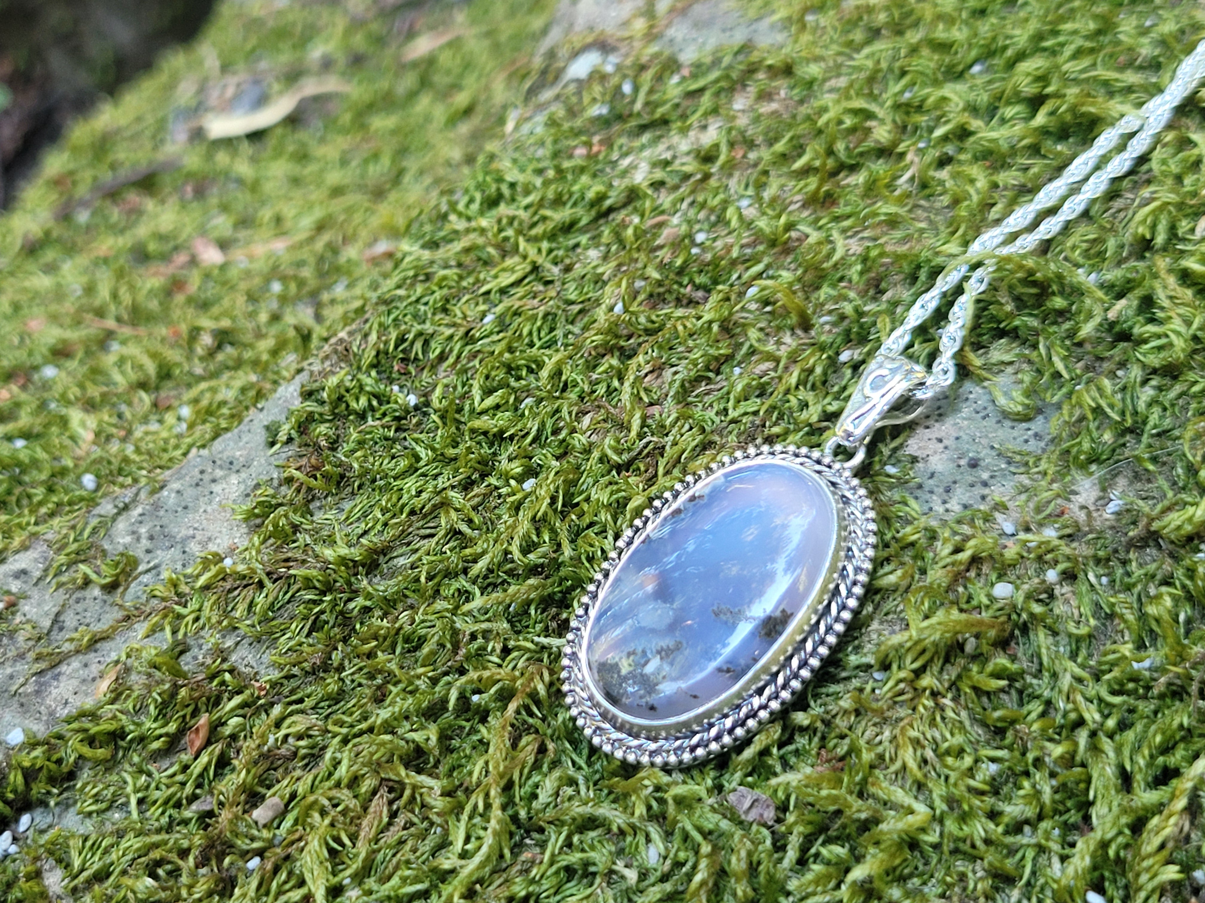 Chalcedony Moss Agate