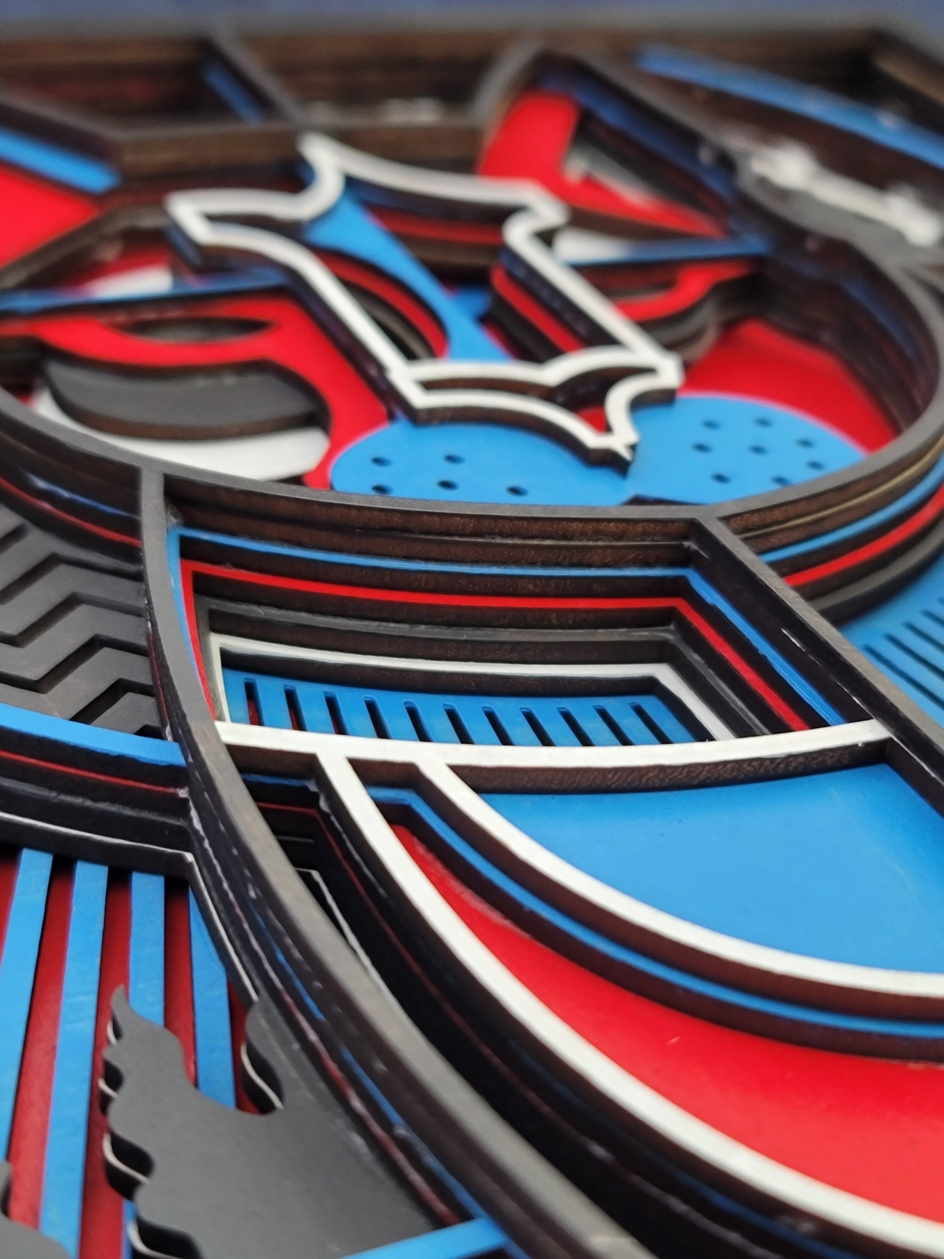 3D Abstract Mtn. Lion