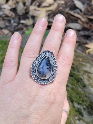 Merlinite (Dendric Opal)