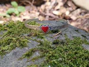 Rosarita Heart Cuff