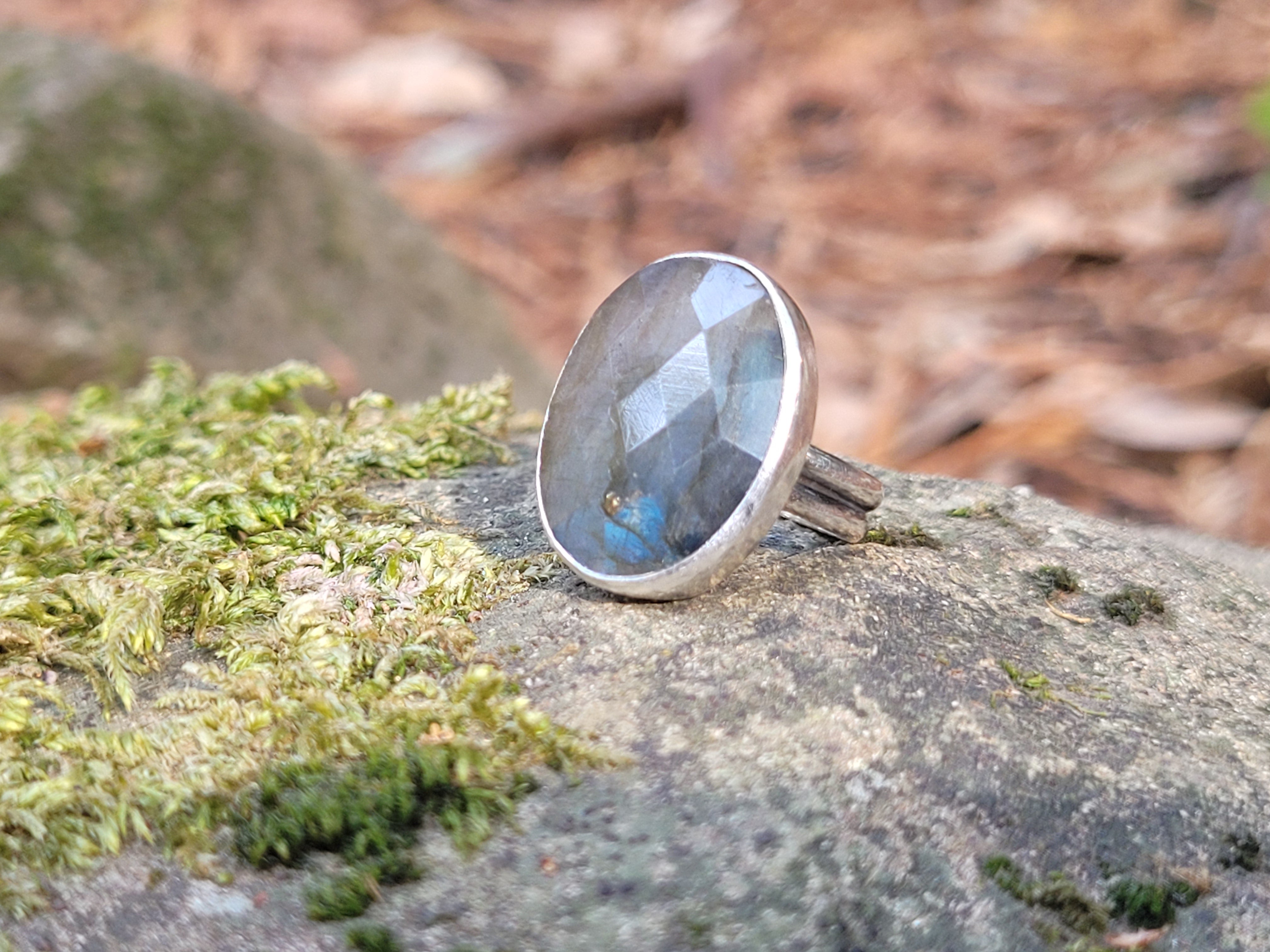 Faceted Labradorite