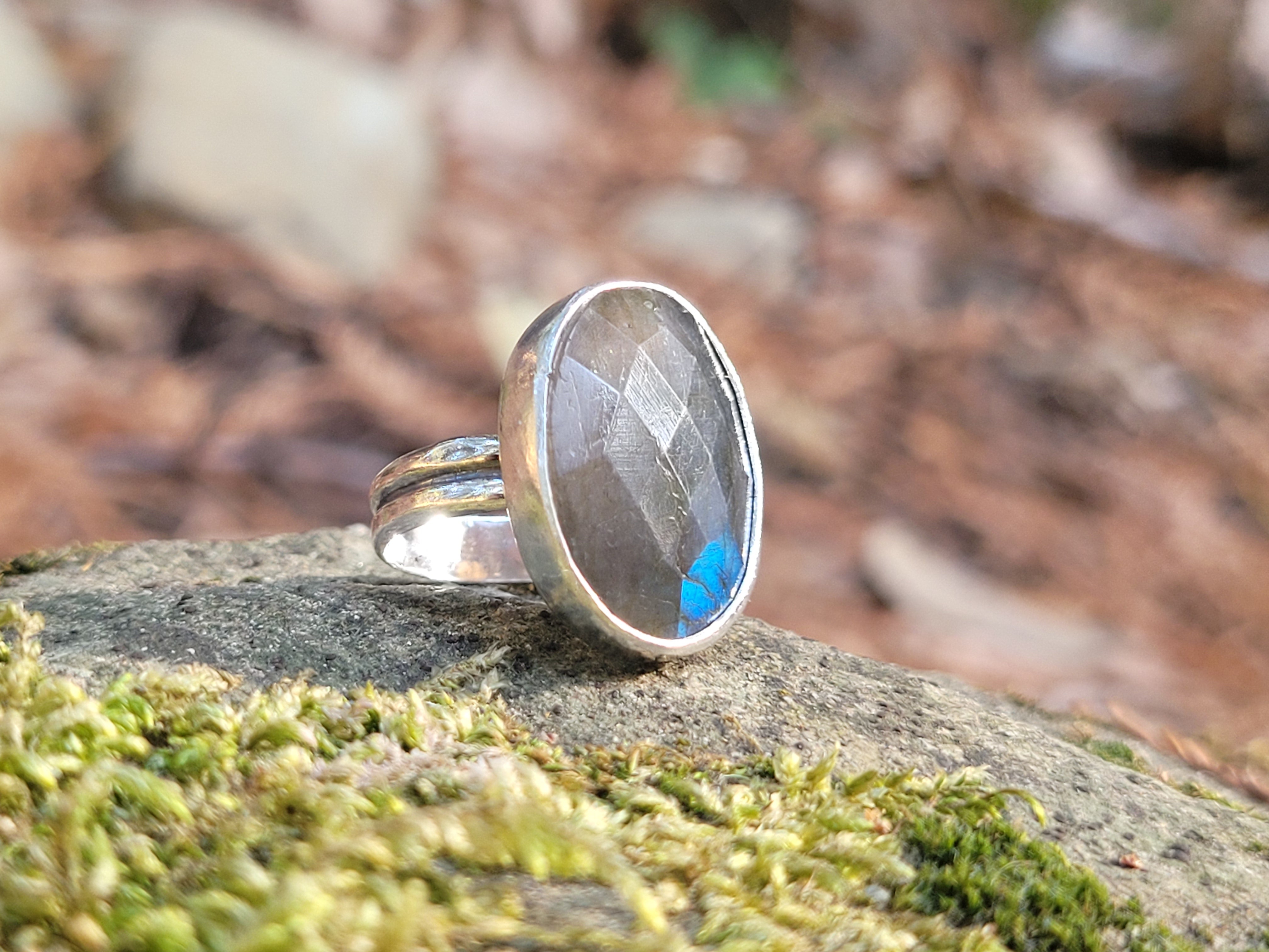 Faceted Labradorite