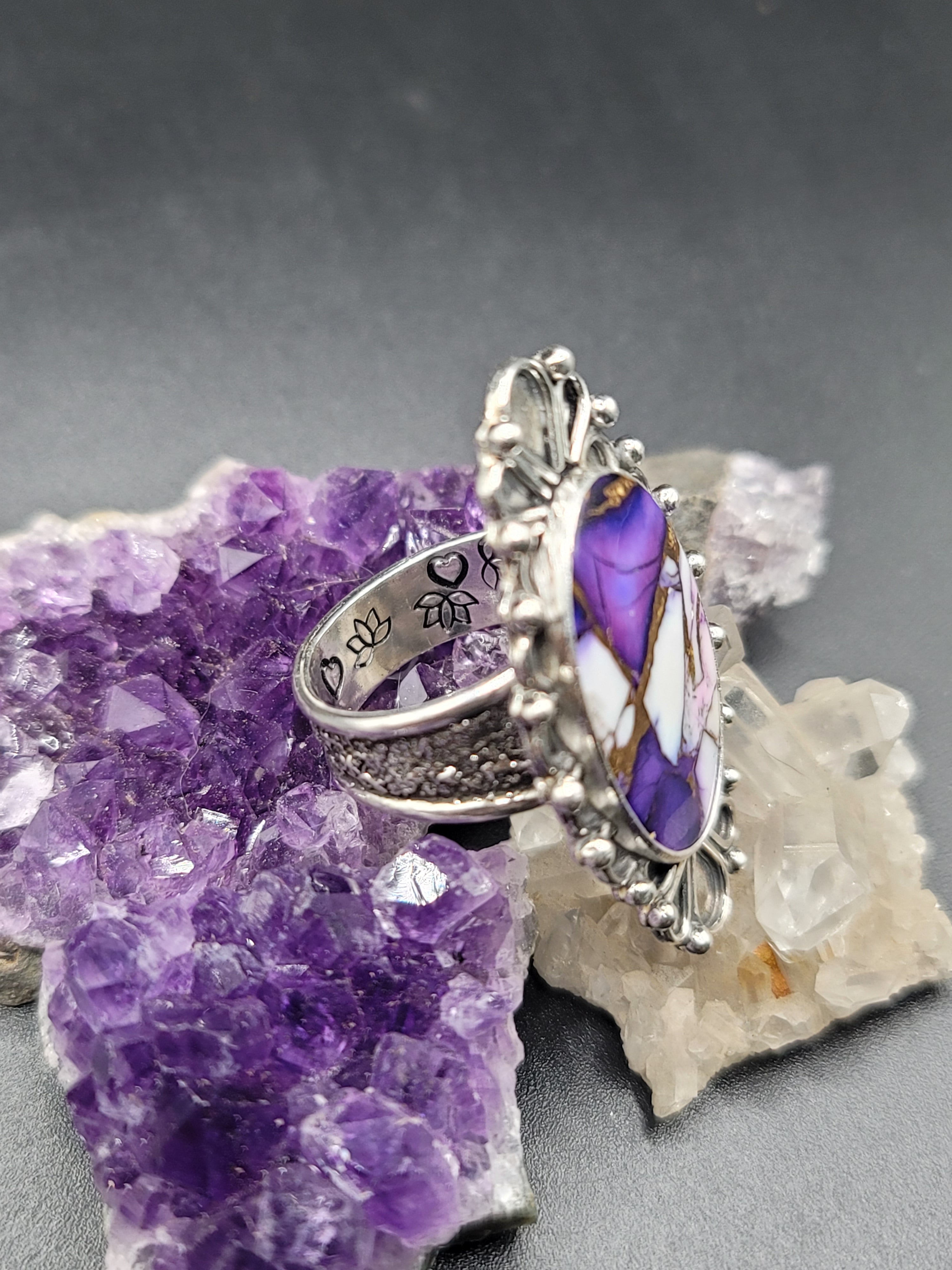 Violet Delilah Mojave Turquoise