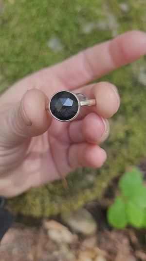 Hematite W/ Clear Quartz Topper