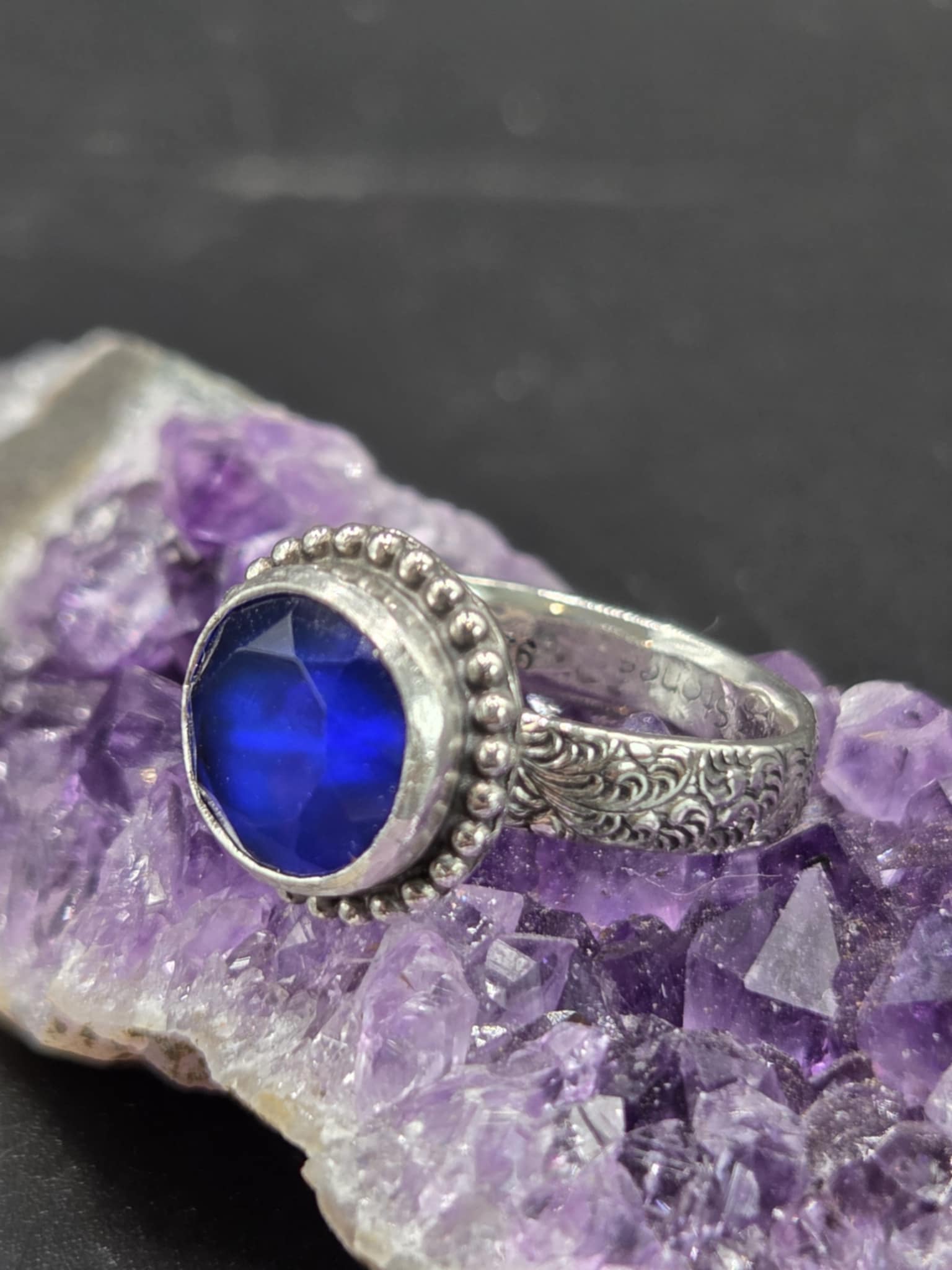 Electric Blue Aurora Opal