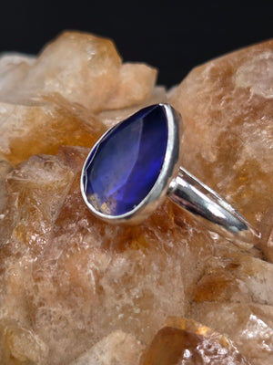 Electric Blue Aurora Opal