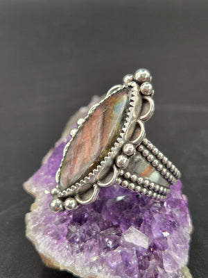 Golden Purple Labradorite