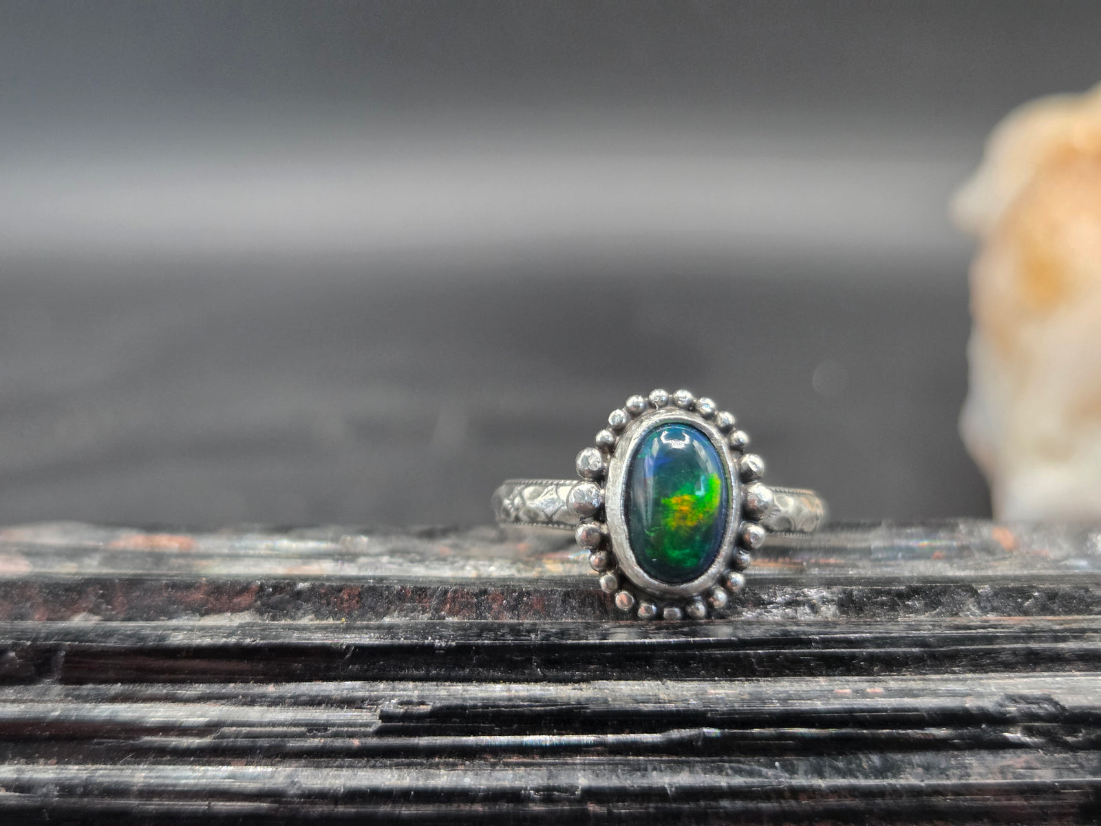 Black Ethiopian Opal