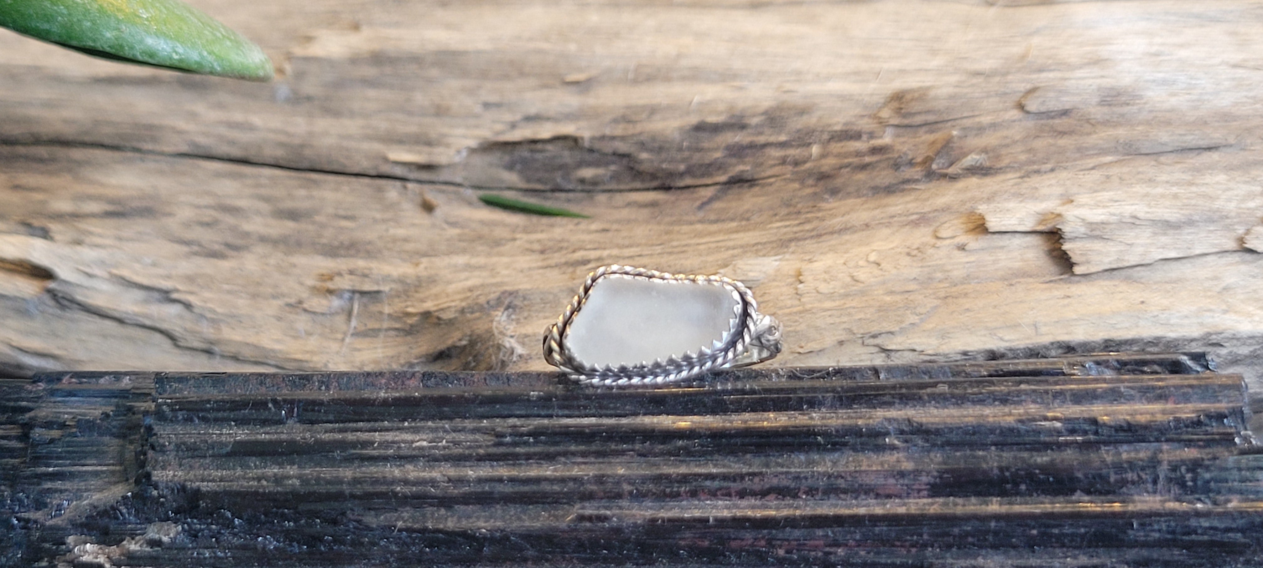 Recycled White Seaglass