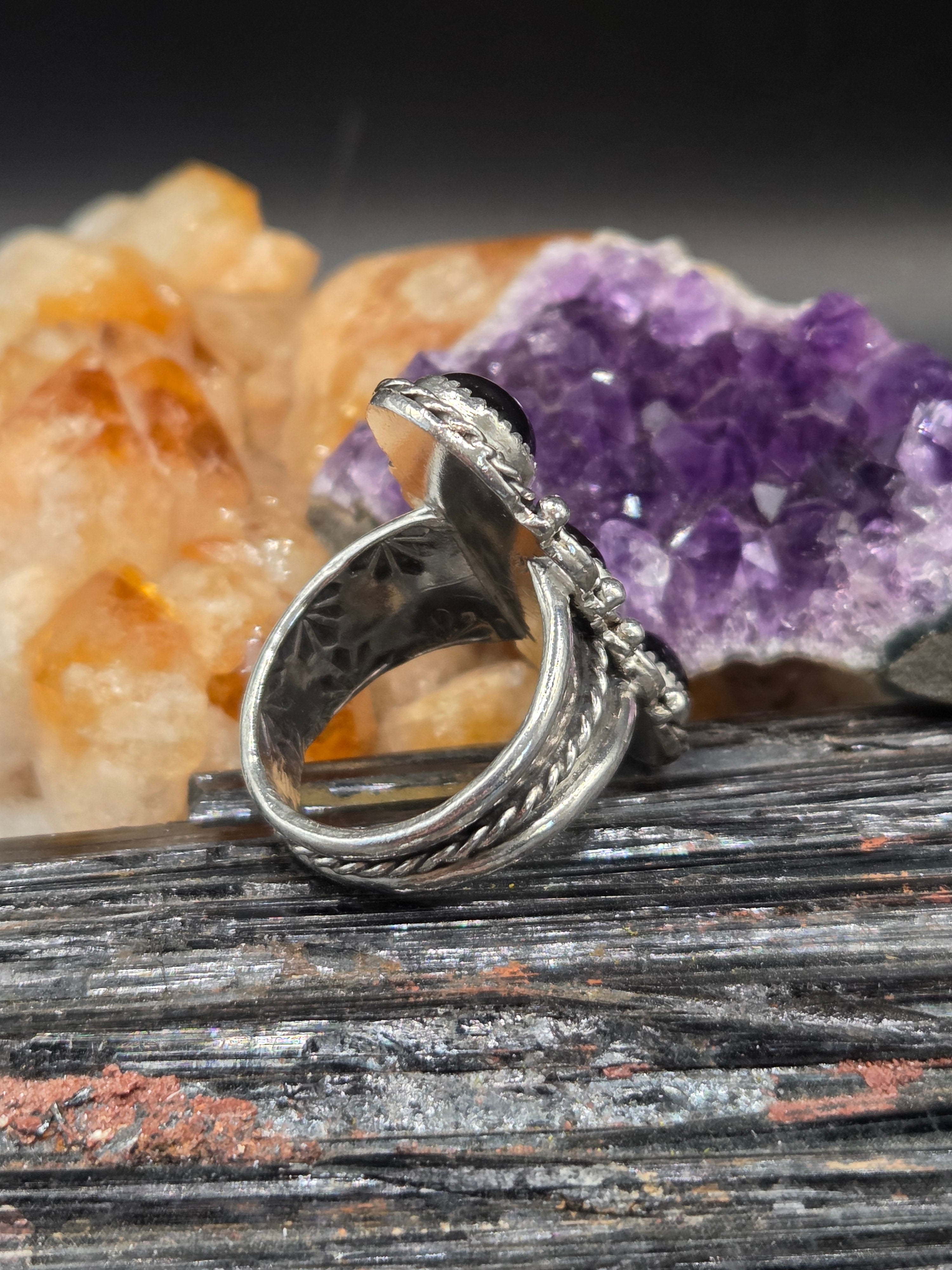 Black Onyx & Red Tigereye