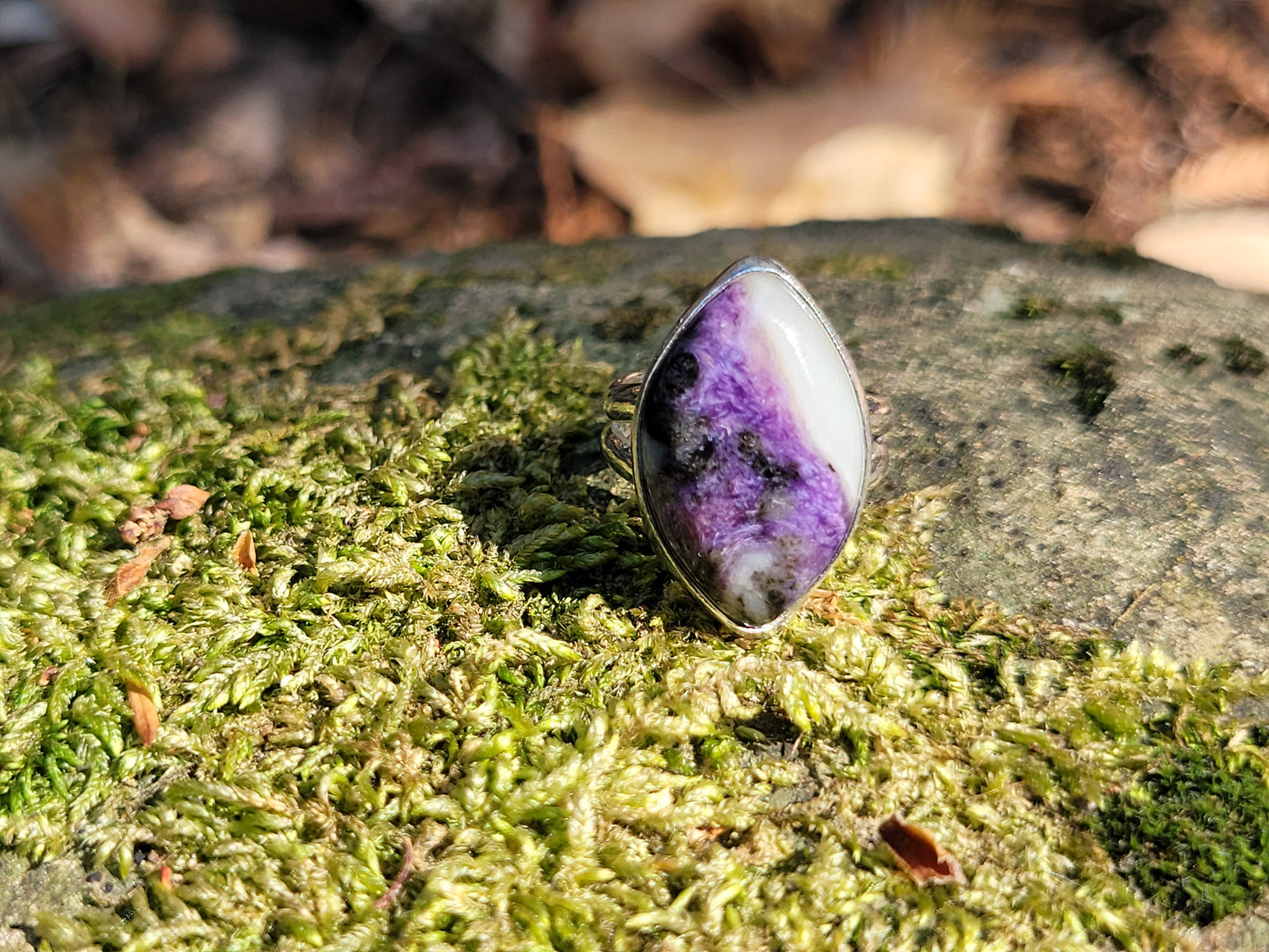 Charoite W/ Quartz