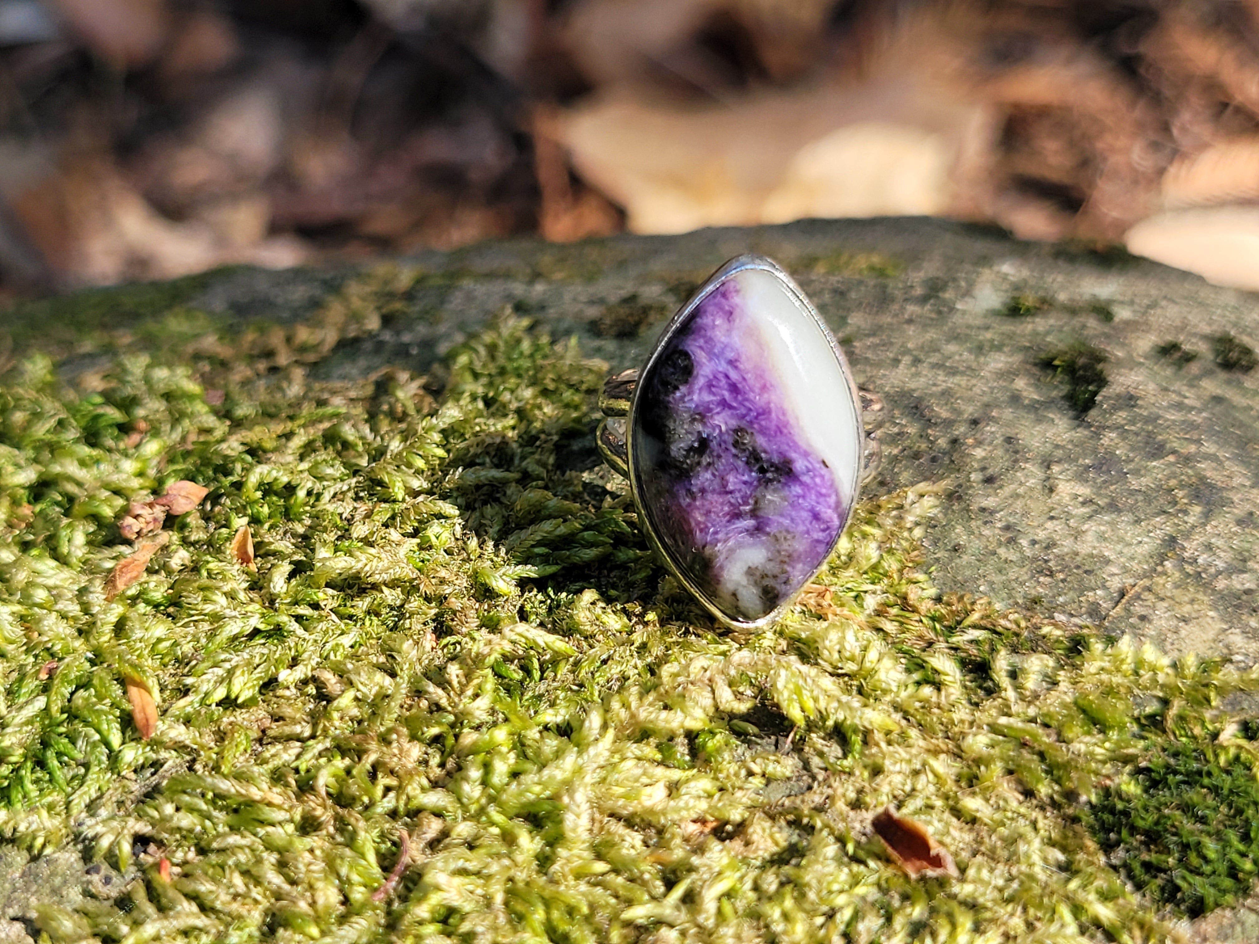 Charoite W/ Quartz