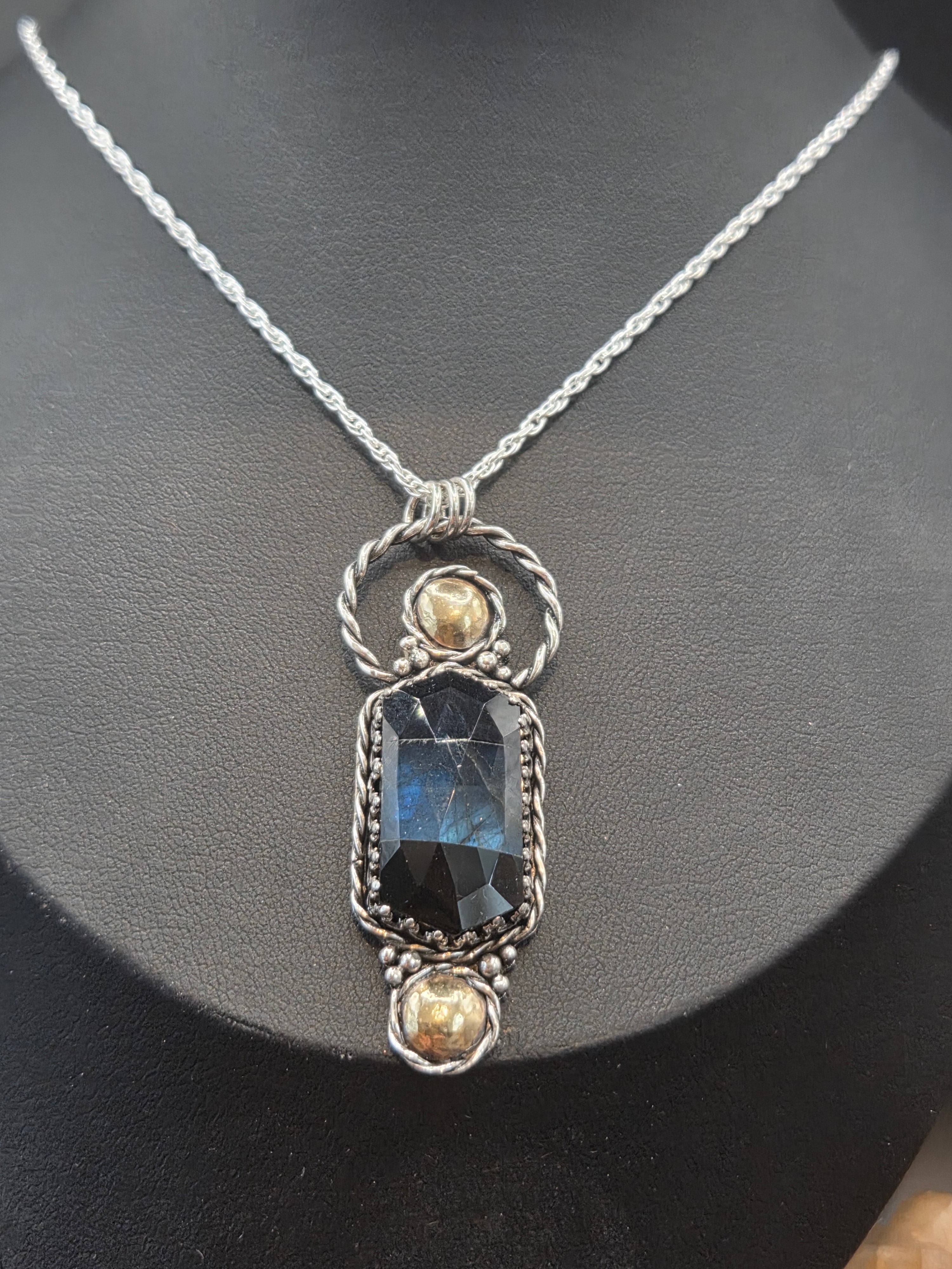 Black Onyx & Labradorite
