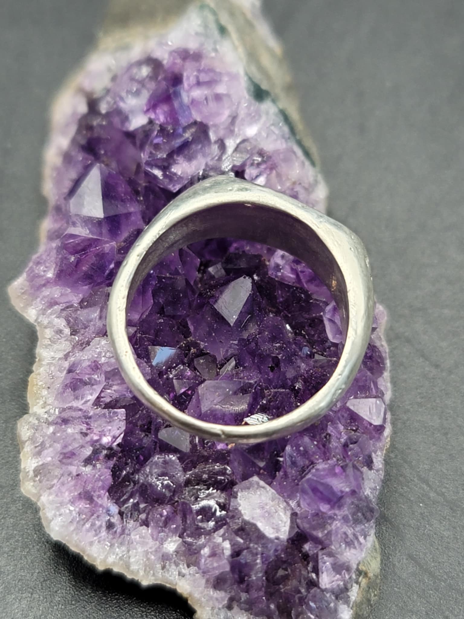 Turquoise In-Lay Silver Ring