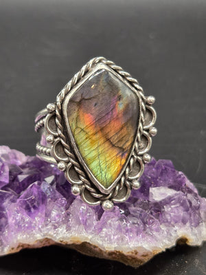 Golden Purple Labradorite
