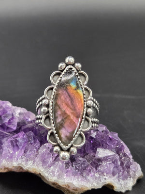 Golden Purple Labradorite