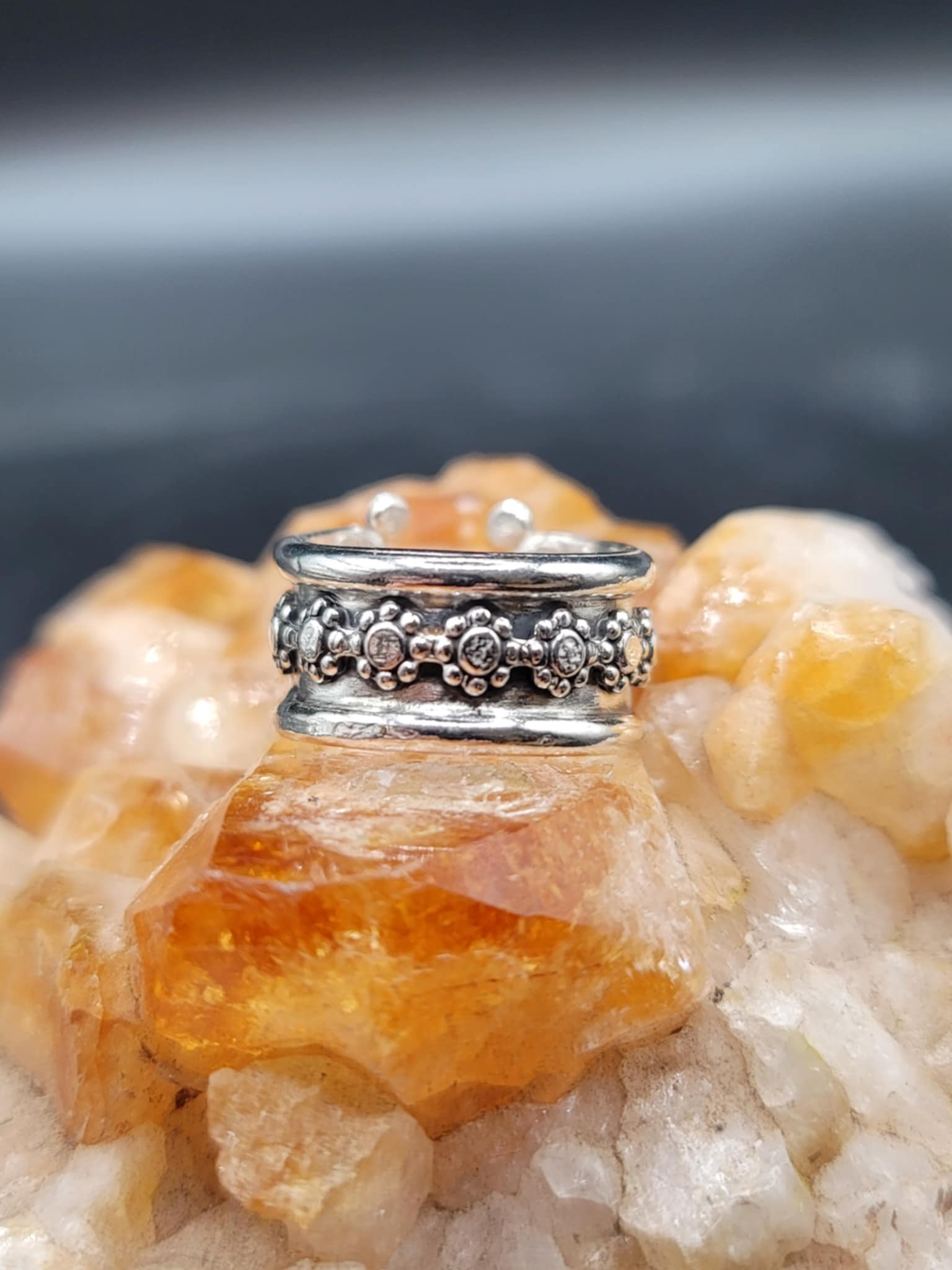 Adjustable Flower Ring