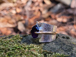 Faceted Amethyst 14K Gold Fill Accents