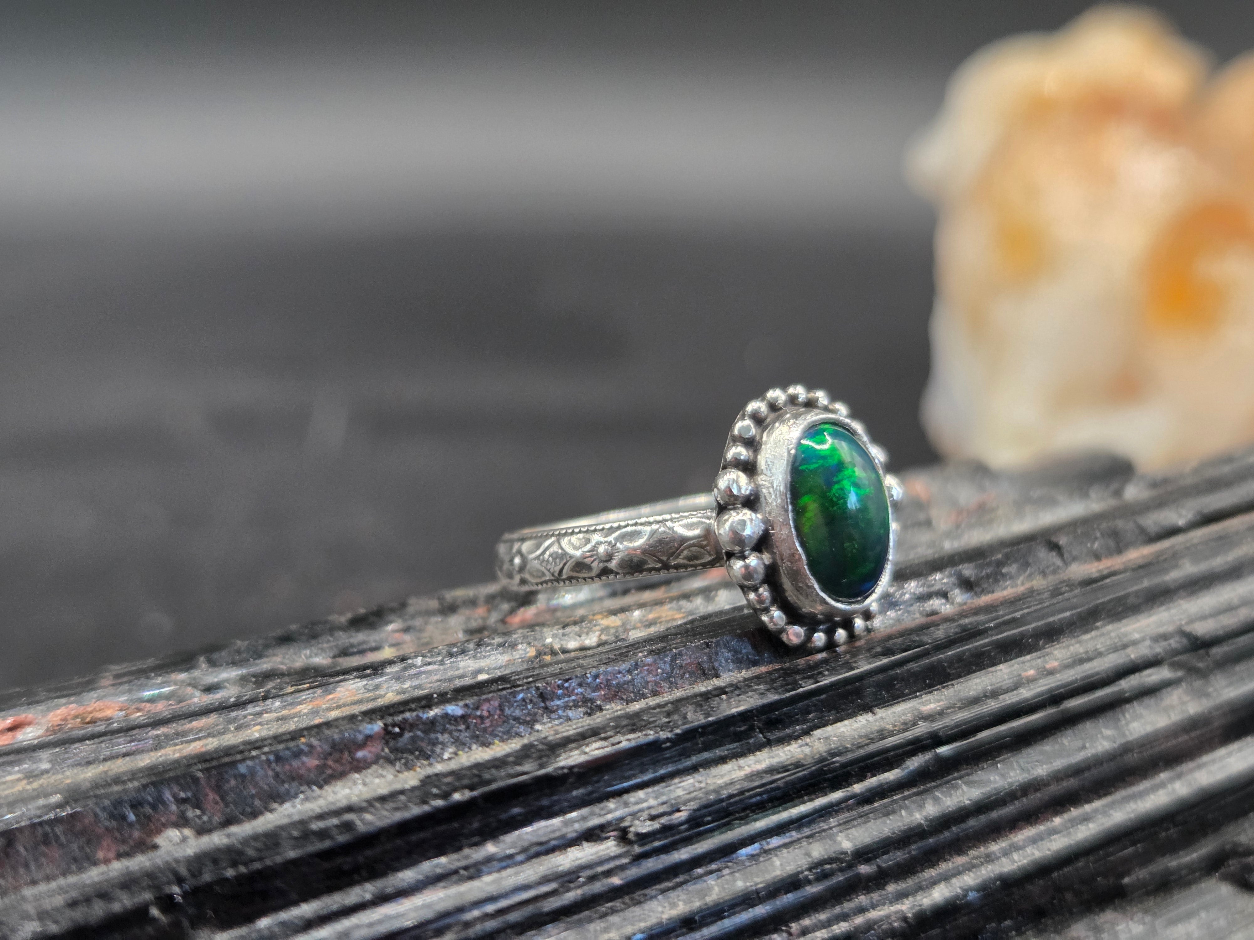 Black Ethiopian Opal