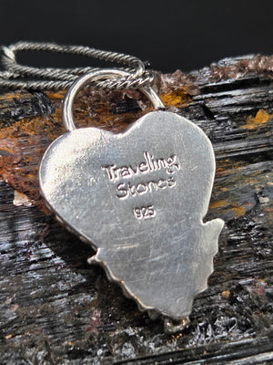 Checkered Aurora Opal & Black Onyx