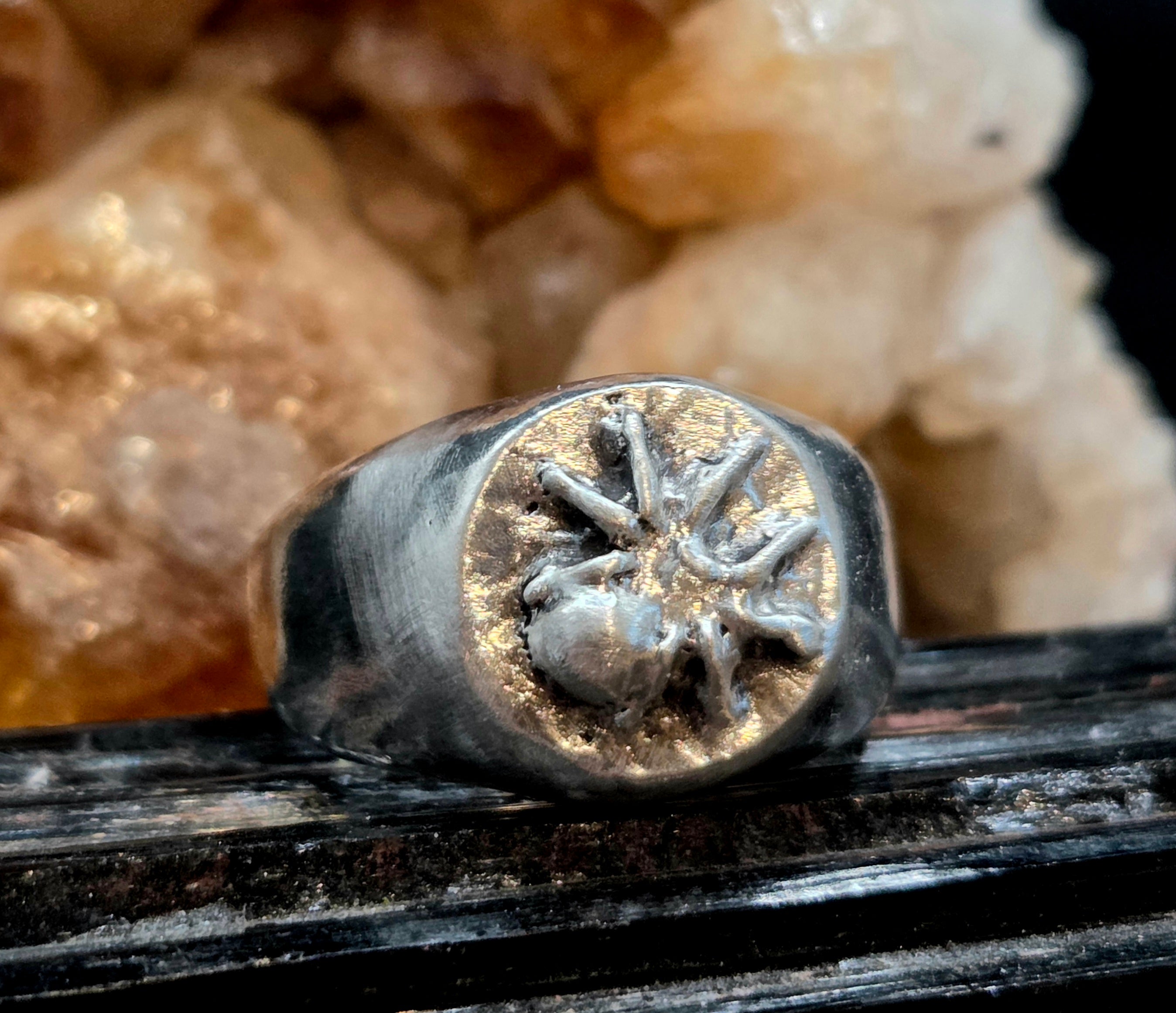 Solid Silver Creepy Crawler