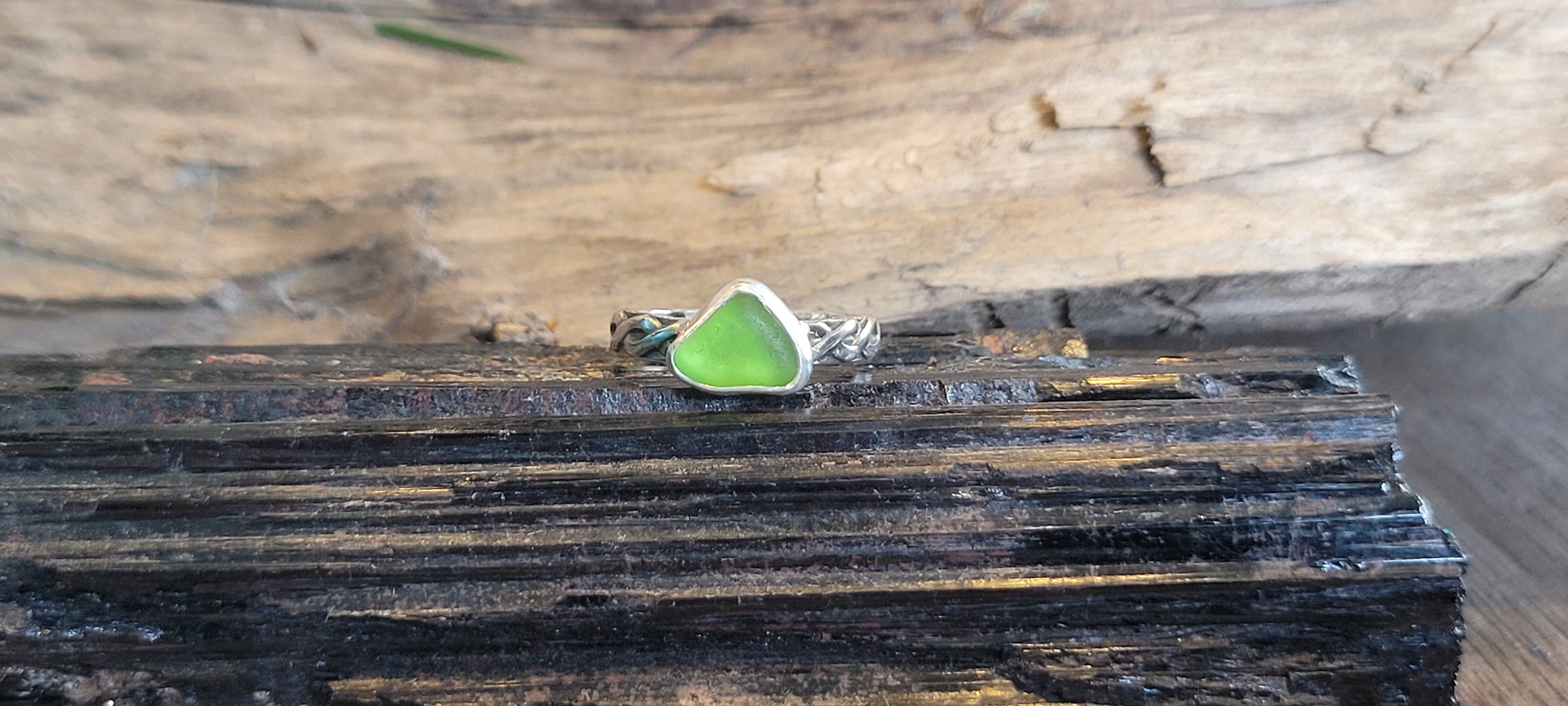 Recycled Green Seaglass