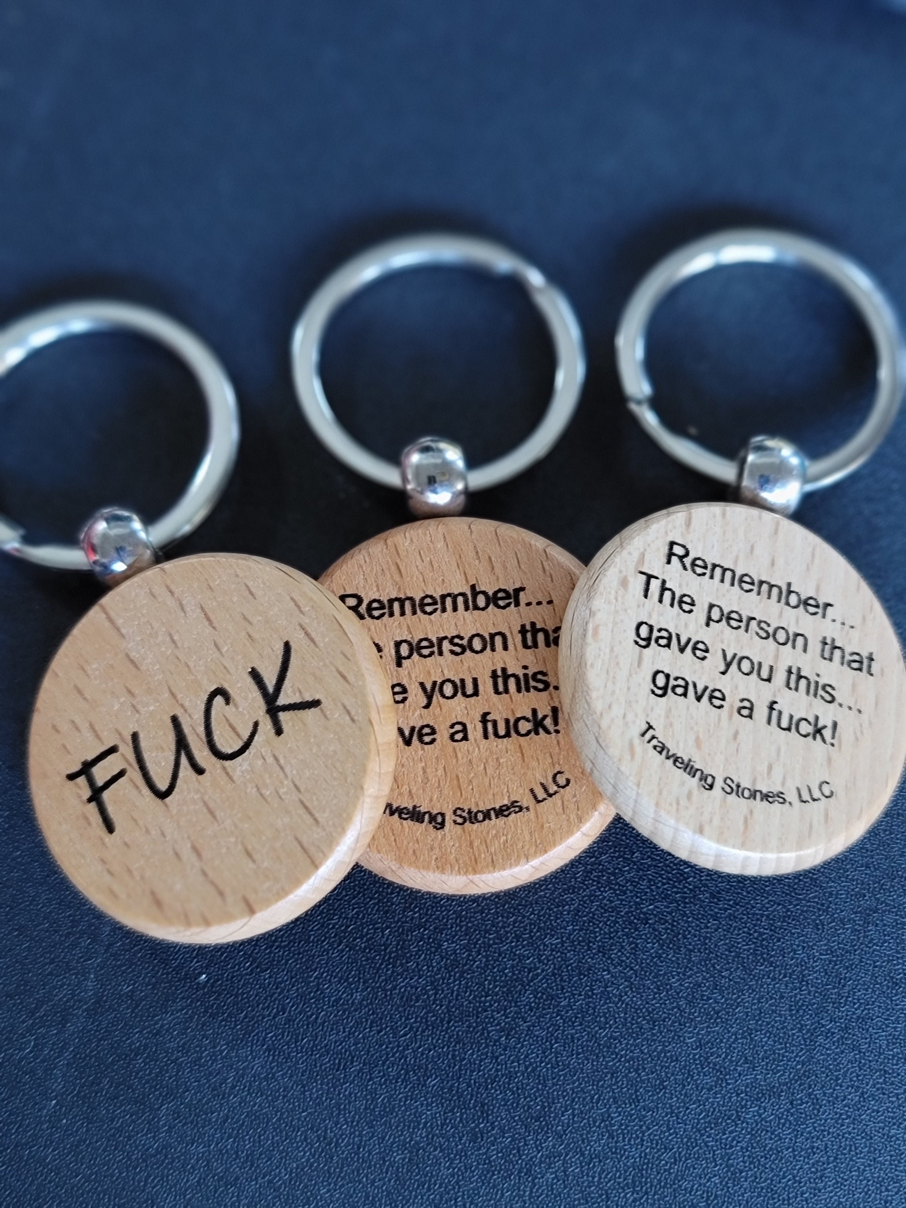Fuck Chip Keychain