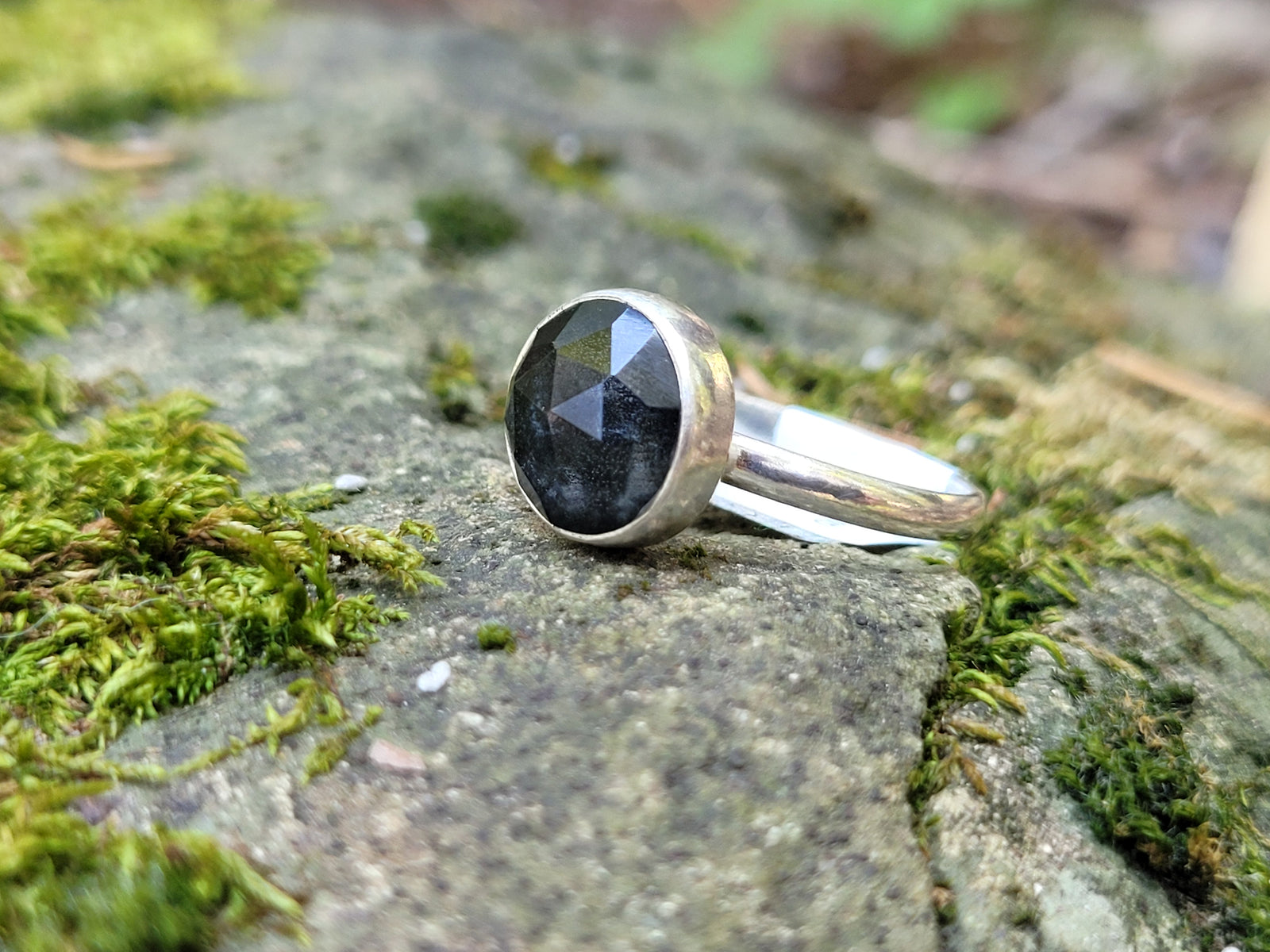 Hematite W/ Clear Quartz Topper