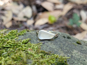 White Sea Glass