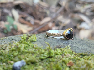 14K Gold Fill Faceted Garnet