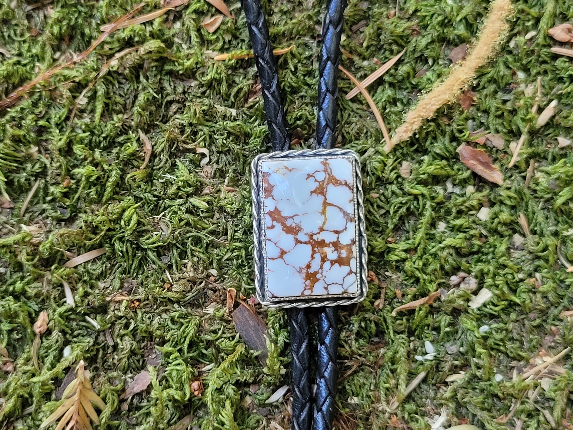 Wild Horse & Turquiose Bolo Tie