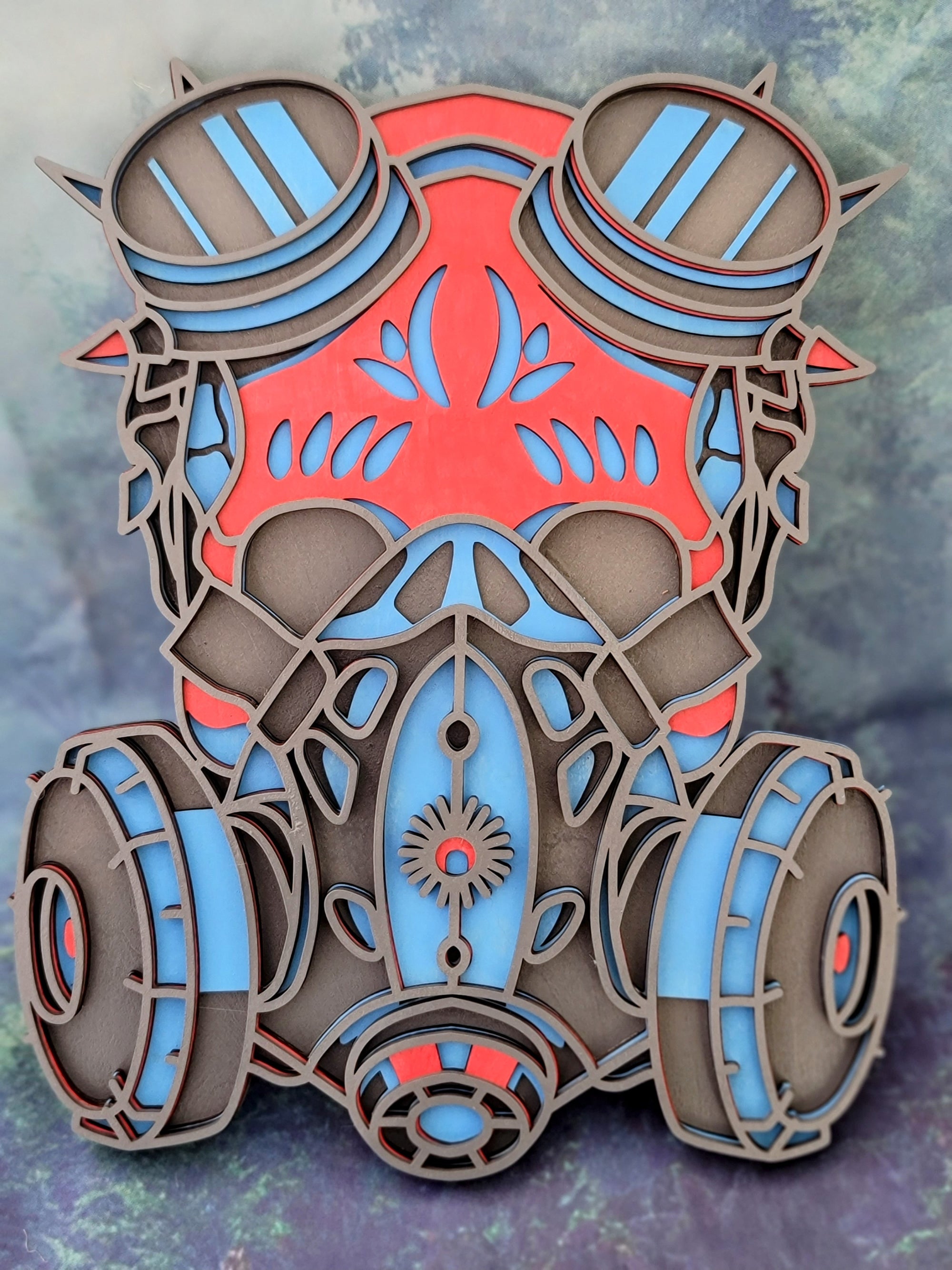 3D Steampunk Skull
