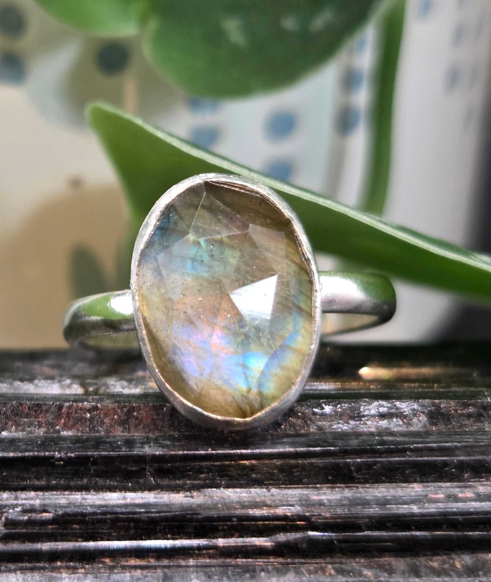 Labradorite w/Quartz Crystal