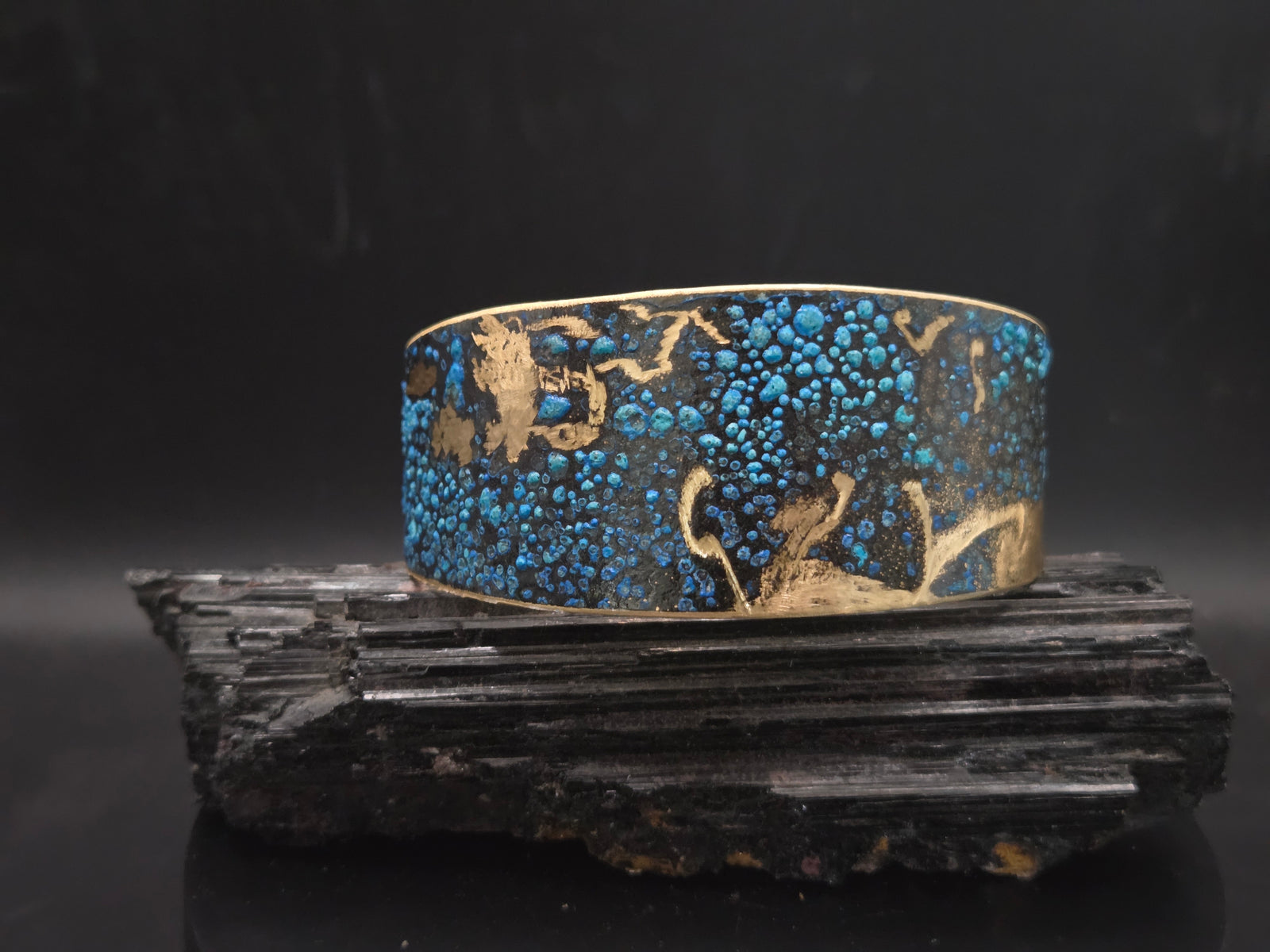 Patinaed Brass