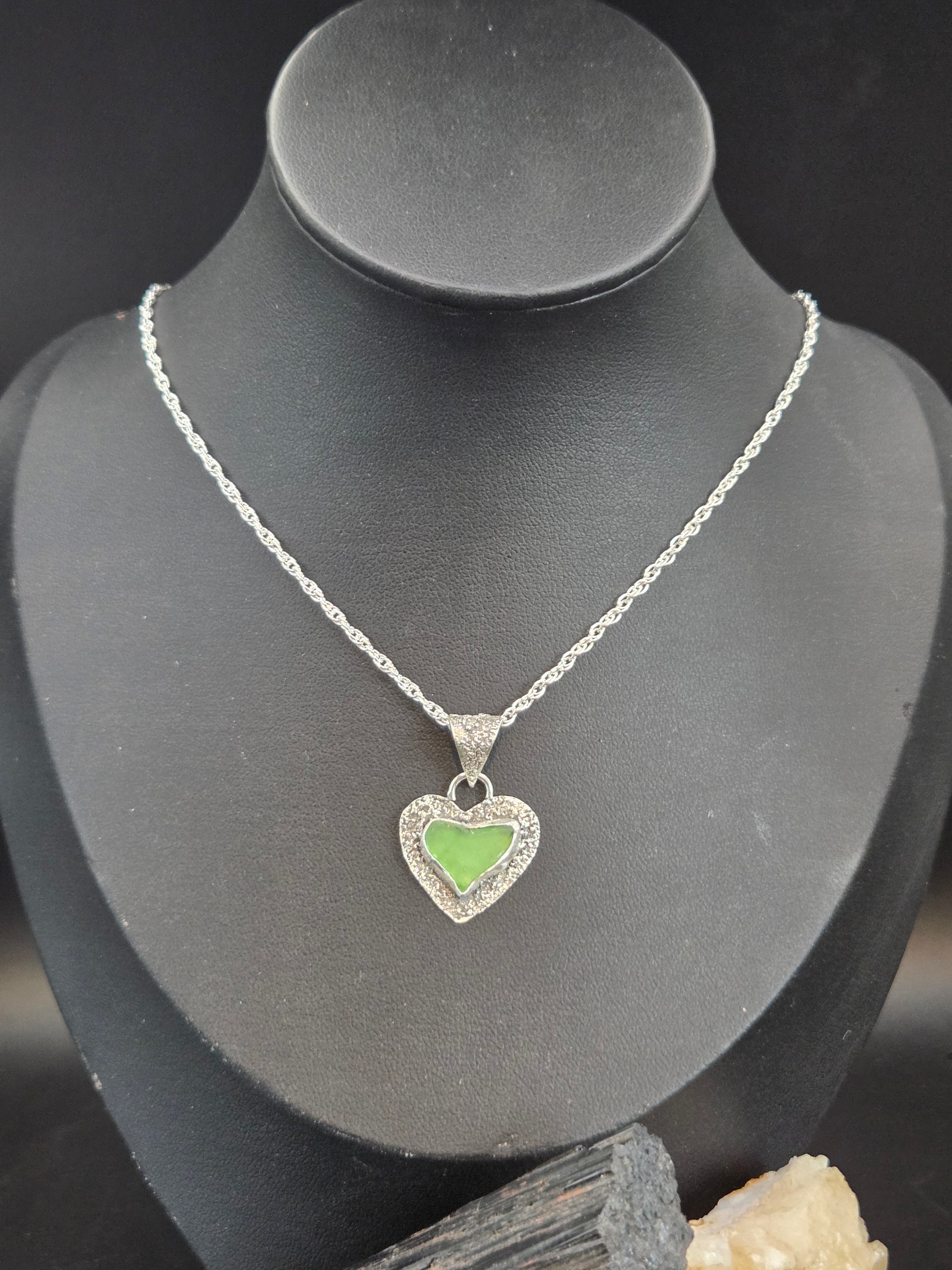 Heart Sea Glass