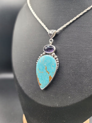 Gemmy Amethyst & Number 8 Turquoise