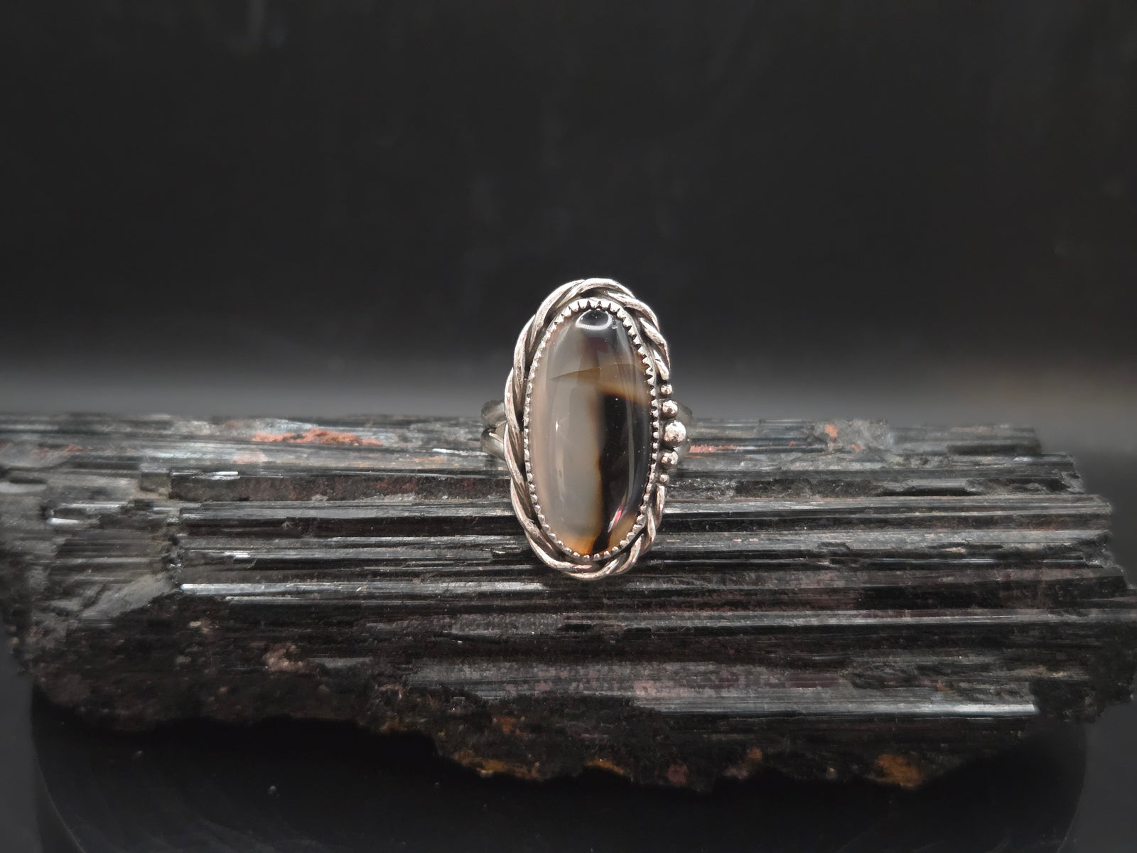 Montana Moss Agate ring