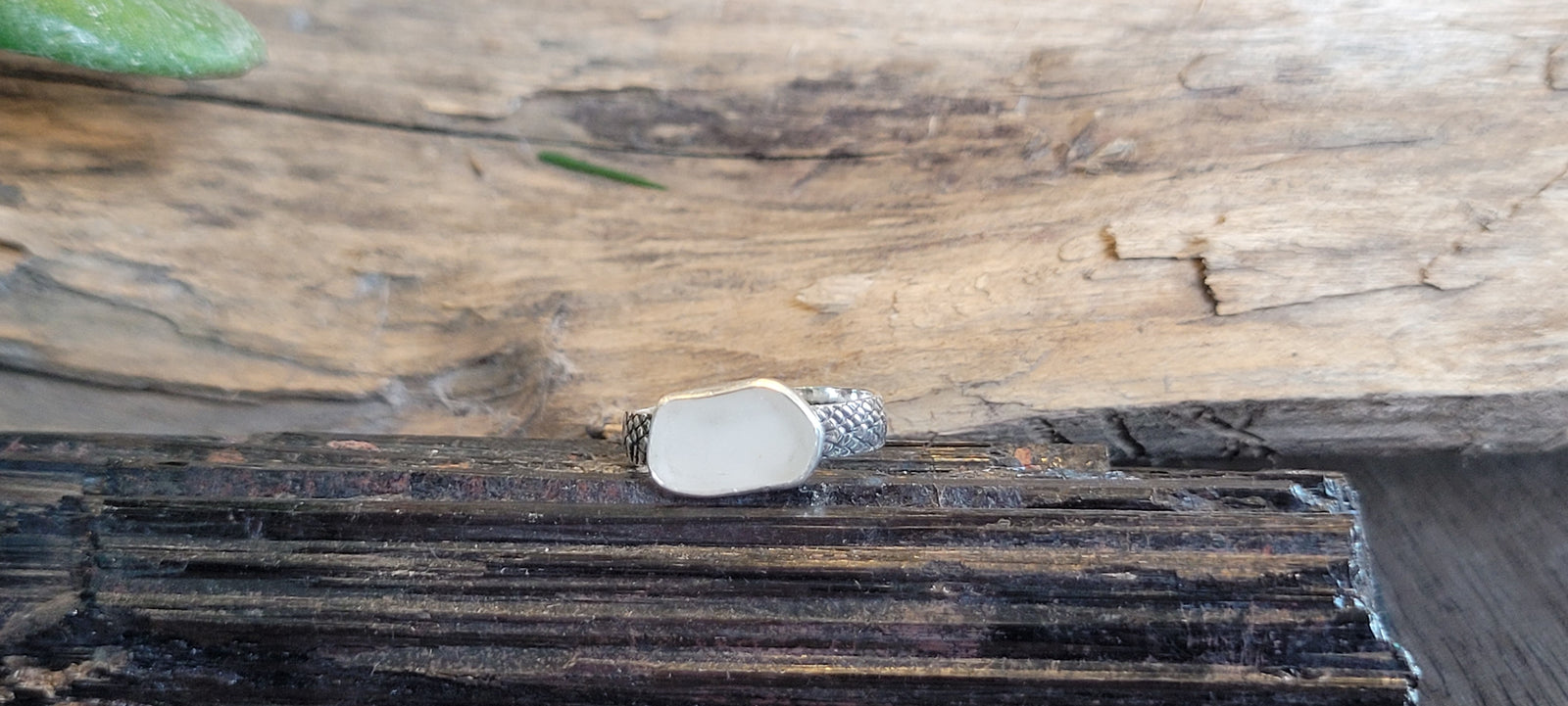 Recycled White Seaglass