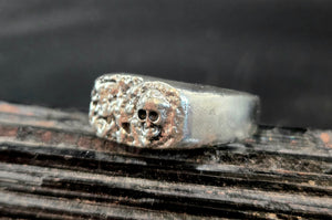 Sand Casted Textured Skull