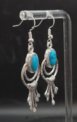 Sleeping Beauty Turquoise Fringe