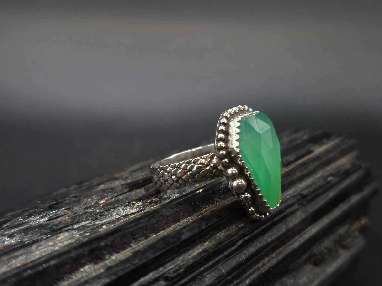 Australian Chrysoprase Coffin