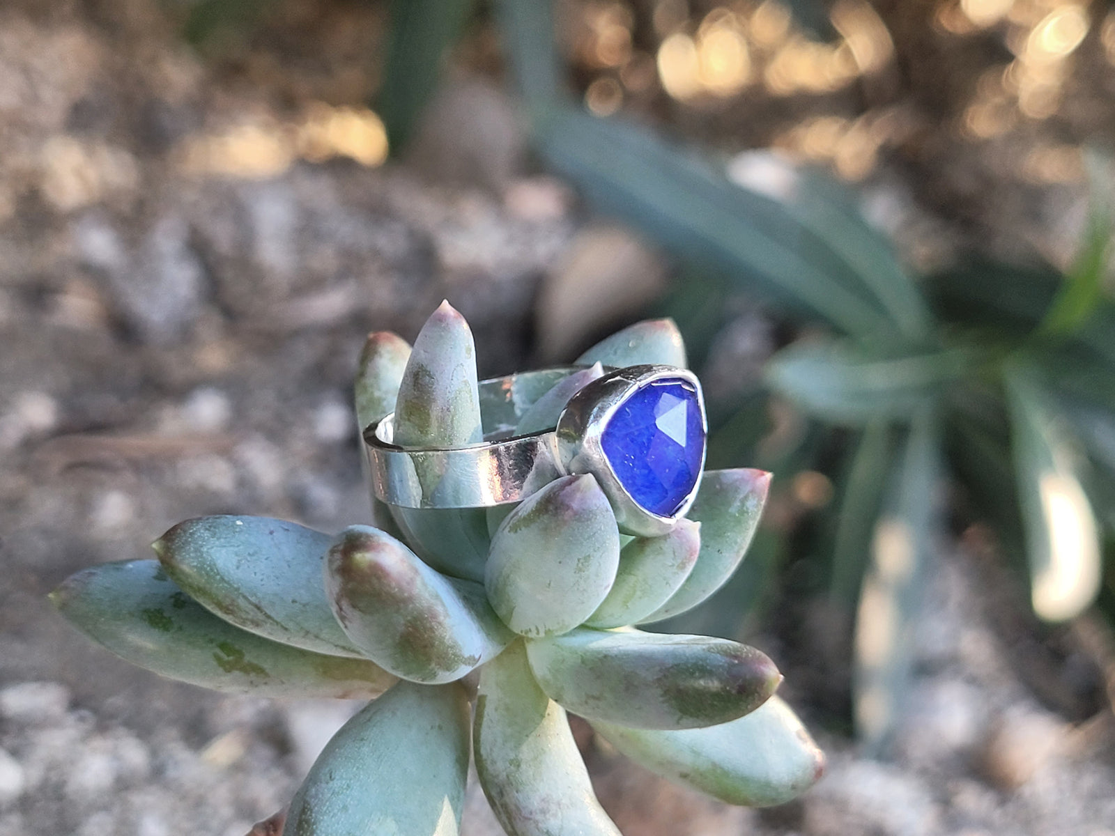 Lapis Lazuli W/Clear Quartz Topper