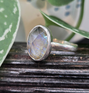 Labradorite w/Quartz Crystal