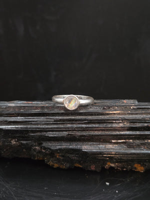 Faceted Rainbow Moonstone