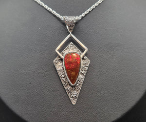 Rare Red Ammolite