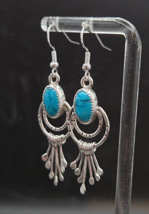 Sleeping Beauty Turquoise Fringe
